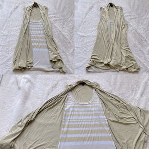 Anthro Lightweight Flowy Drape Tank Top